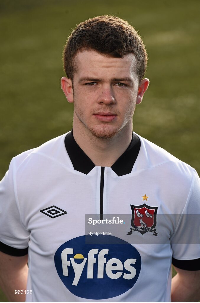 15 February 2015; Ciaran O'Connor, Dundalk. Dundalk Squad and Player Portraits, Oriel Park, Dundalk, Co. Louth. Photo by Sportsfile