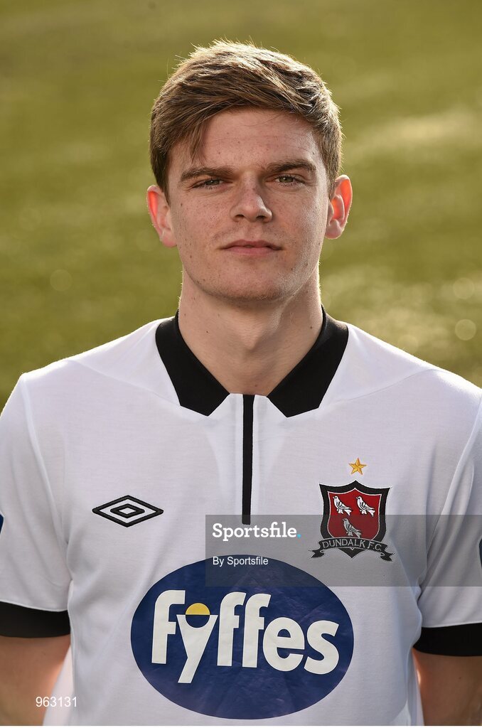 15 February 2015; Sean Gannon, Dundalk. Dundalk Squad and Player Portraits, Oriel Park, Dundalk, Co. Louth. Photo by Sportsfile