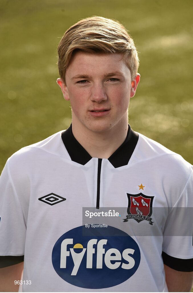 15 February 2015; Anton Reilly, Dundalk. Dundalk Squad and Player Portraits, Oriel Park, Dundalk, Co. Louth. Photo by Sportsfile