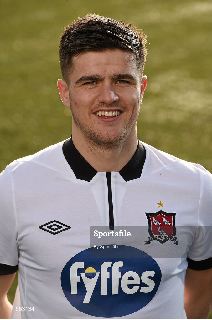 15 February 2015; Jake Kelly, Dundalk. Dundalk Squad and Player Portraits, Oriel Park, Dundalk, Co. Louth. Photo by Sportsfile