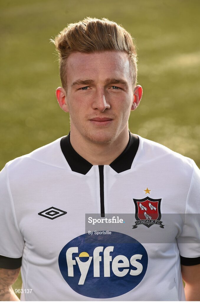 15 February 2015; John Mountney, Dundalk. Dundalk Squad and Player Portraits, Oriel Park, Dundalk, Co. Louth. Photo by Sportsfile