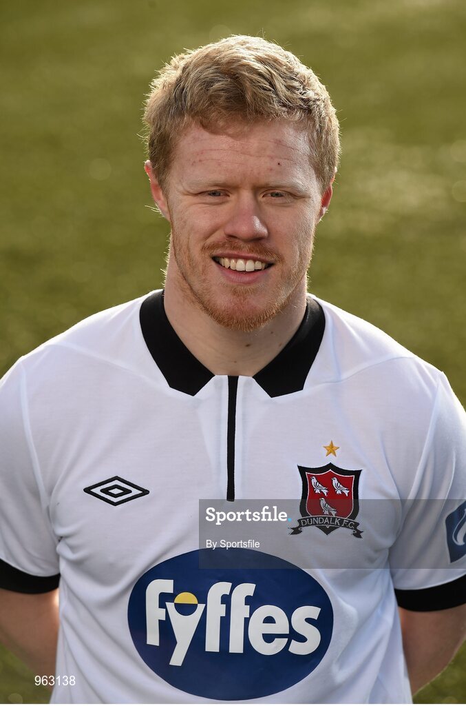 15 February 2015; Daryl Horgan, Dundalk. Dundalk Squad and Player Portraits, Oriel Park, Dundalk, Co. Louth. Photo by Sportsfile