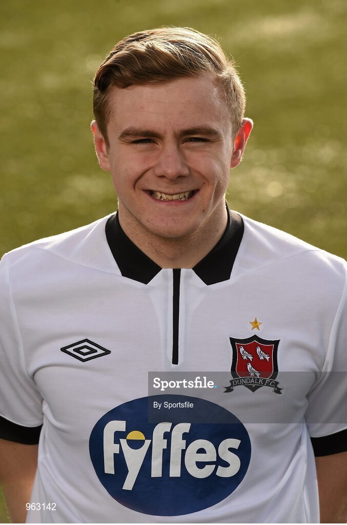 15 February 2015; Georgie Poynton, Dundalk. Dundalk Squad and Player Portraits, Oriel Park, Dundalk, Co. Louth. Photo by Sportsfile