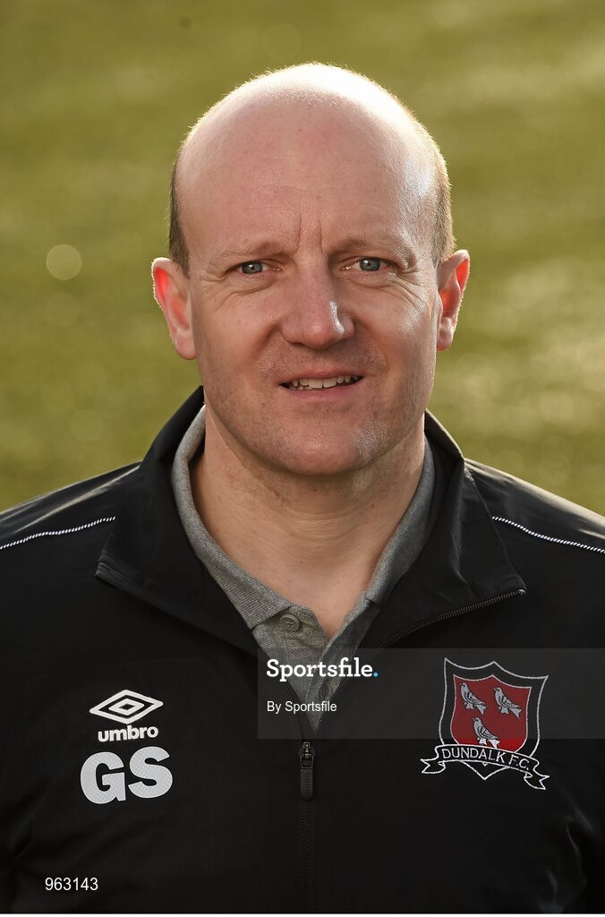 15 February 2015; Gerry Spain, Dundalk. Dundalk Squad and Player Portraits, Oriel Park, Dundalk, Co. Louth. Photo by Sportsfile