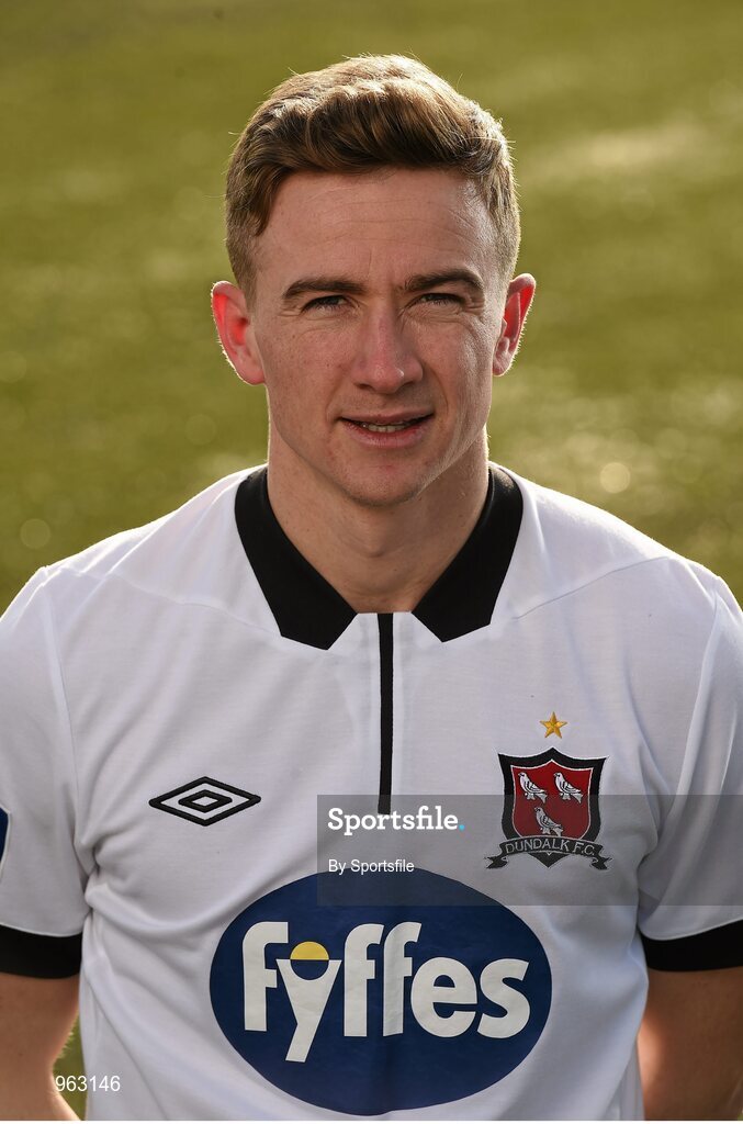 15 February 2015; Ronan Finn, Dundalk. Dundalk Squad and Player Portraits, Oriel Park, Dundalk, Co. Louth. Photo by Sportsfile