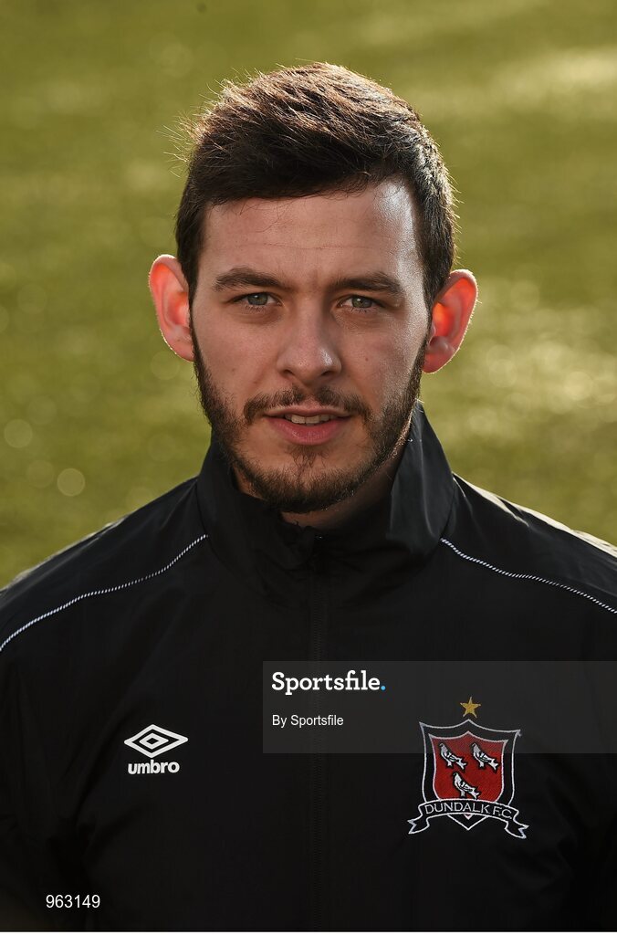 15 February 2015; Adam Kelly, Dundalk. Dundalk Squad and Player Portraits, Oriel Park, Dundalk, Co. Louth. Photo by Sportsfile