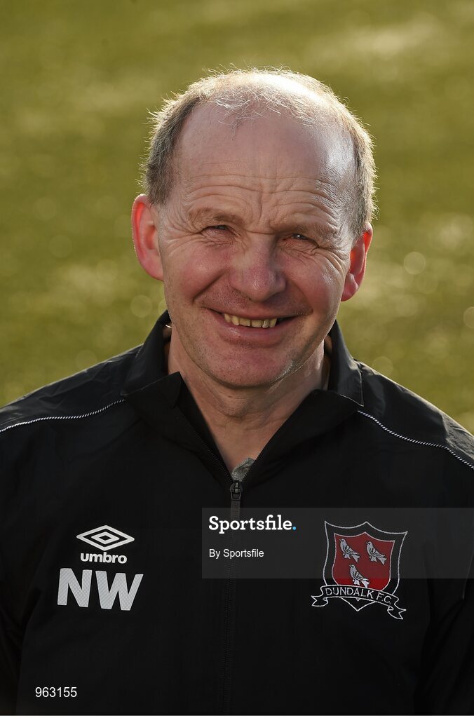 15 February 2015; Noel Walsh, Dundalk. Dundalk Squad and Player Portraits, Oriel Park, Dundalk, Co. Louth. Photo by Sportsfile