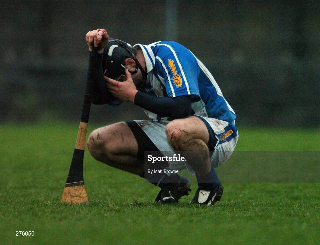 2 December 2007; Conal Keaney, Ballyboden St Enda's, after the final whistle against Birr. AIB Leinster Club Hurling Championship Final, Loughmore-Castleiney, Birr, Offaly, v Ballyboden St Enda's, Dublin, O'Connor Park, Tullamore, Co. Offaly. Picture credit; Matt Browne / SPORTSFILE