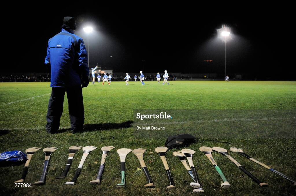 2 January 2008; Waterford manager Justin McCarthy watches his players in action against Waterford Institute of Technology. Waterford Crystal tournament, Waterford v Waterford Institute of Technology, St Molleran's club, Carrick-On-Suir, Co. Tipperary. Picture credit: Matt Browne / SPORTSFILE