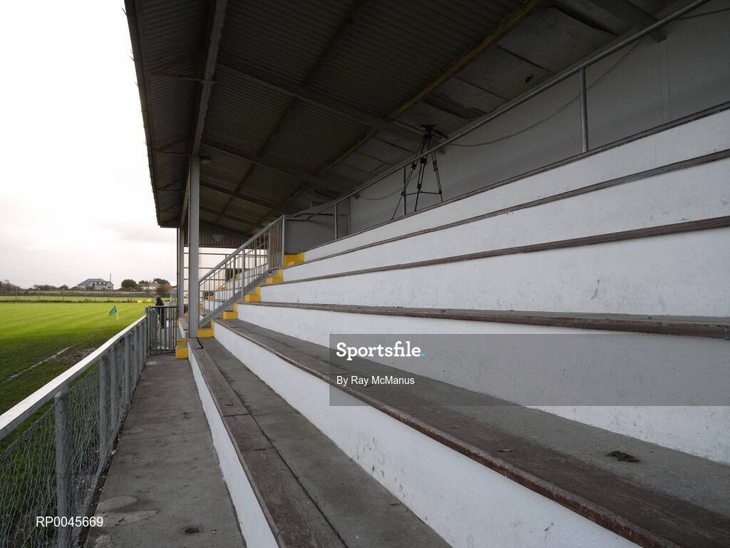 28 October 2007; A general view of the stand. VHI Healthcare Connacht Senior Club Football Championship Final, Corofin, Galway, v Carnacon, Mayo, GAA grounds, Corofin, Galway. Picture credit: Ray McManus / SPORTSFILE