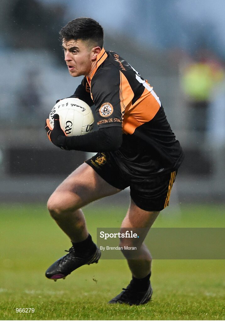 15 February 2015; Shane Carroll, Austin Stacks. AIB GAA Football All-Ireland Senior Club Championship, Semi-Final, Austin Stacks v Slaughtneil, O'Moore Park, Portlaoise, Co. Laois. Picture credit: Brendan Moran / SPORTSFILE