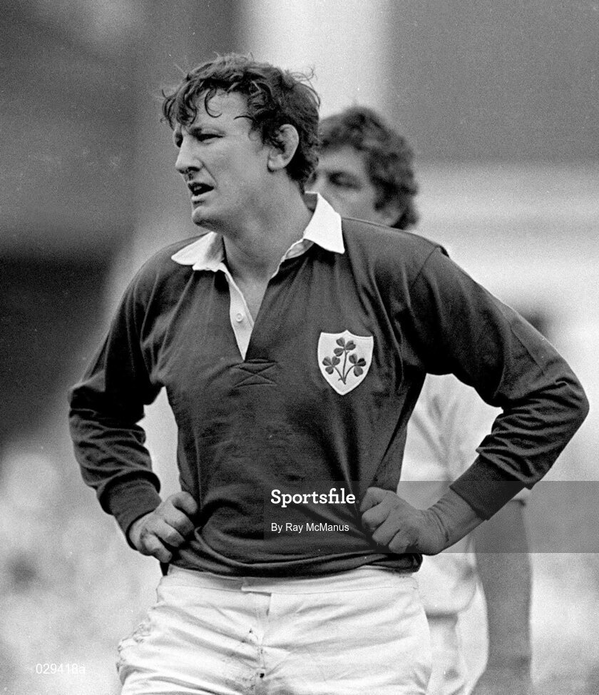 18 February 1984; Willie Duggan, Ireland. Five Nations Rugby Championship, England v Ireland, Twickenham, London, England. Picture credit: Ray McManus / SPORTSFILE
