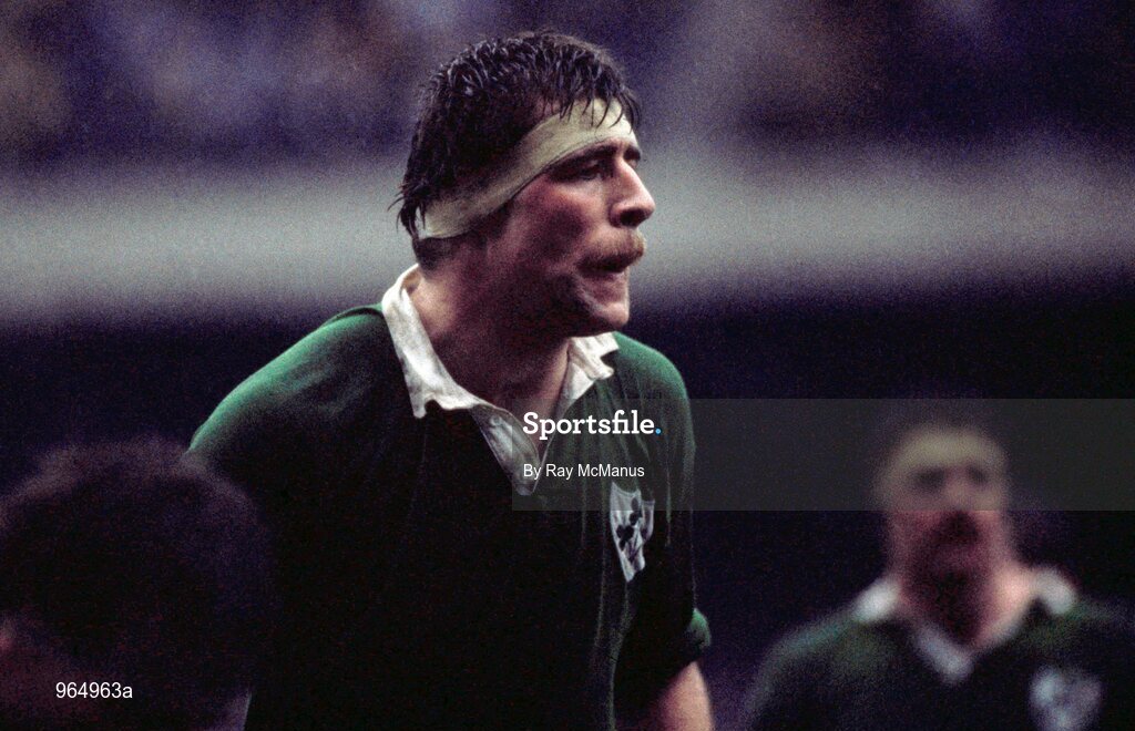 7 February 1987; Donal Lenihan, Ireland. Ireland v England. Lansdowne Road. Ireland 17 England 0. Picture credit: Ray McManus / SPORTSFILE