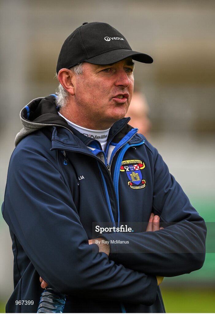 14 February 2015; St Vincent's manager Tommy Conroy before the game. AIB GAA Football All-Ireland Senior Club Championship, Semi-Final, Corofin v St Vincent's. O'Connor Park, Tullamore, Co. Offaly. Picture credit: Ray McManus / SPORTSFILE