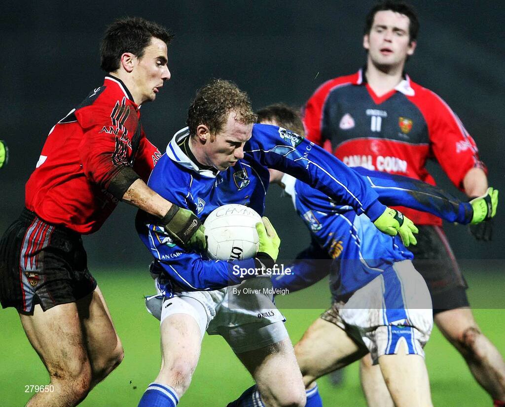 21 January 2008; Martin Reilly, Cavan, in action against Danny Hughes, Down. McKenna Cup semi-final, Down v Cavan, Paric Esler, Newry, Co. Down. Picture credit; Oliver McVeigh / SPORTSFILE