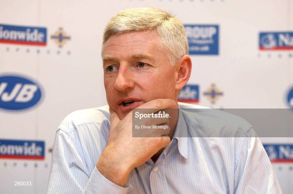 25 January 2008; Northern Ireland manager Nigel Worthington at the announcement of the squad for their forthcoming friendly against Bulgaria. IFA Headquarters, Windsor Avenue, Belfast. Picture Credit: Oliver McVeigh / SPORTSFILE