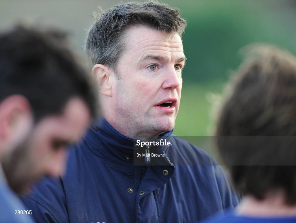 26 January 2008; Andy Woods, Clontarf coach. AIB League Division 1, Clontarf v UL Bohemians, Castle Ave, Clontarf, Dublin. Picture credit; Matt Browne / SPORTSFILE