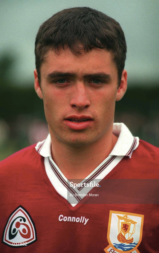 13 July 1997; Alan Kerins of Galway prior to the  Guinness Connacht Senior Hurling Championship Final match between Roscommon and Galway at Athleague in Roscommon. Photo by Brendan Moran/Sportsfile