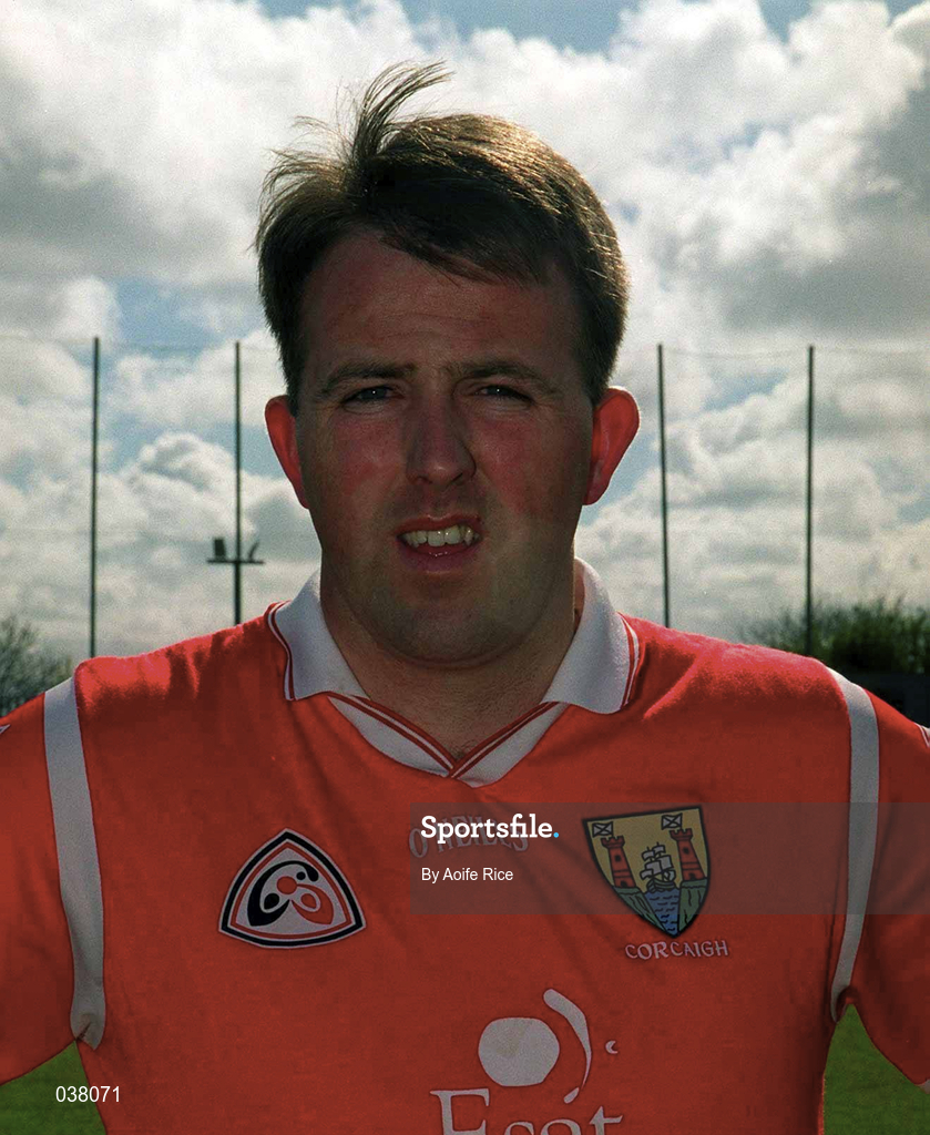 2 April 2000; Colin Corkery of Cork prior to the Church & General National Hurling League Division 1B match between Cork and Tipperary at Páirc U’ Chaoimh in Cork. Photo by Aoife Rice/Sportsfile