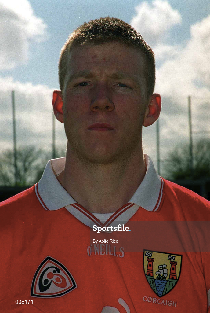 2 April 2000; Donagh Wiseman of Cork prior to the Church & General National Hurling League Division 1B match between Cork and Tipperary at Páirc U’ Chaoimh in Cork. Photo by Aoife Rice/Sportsfile