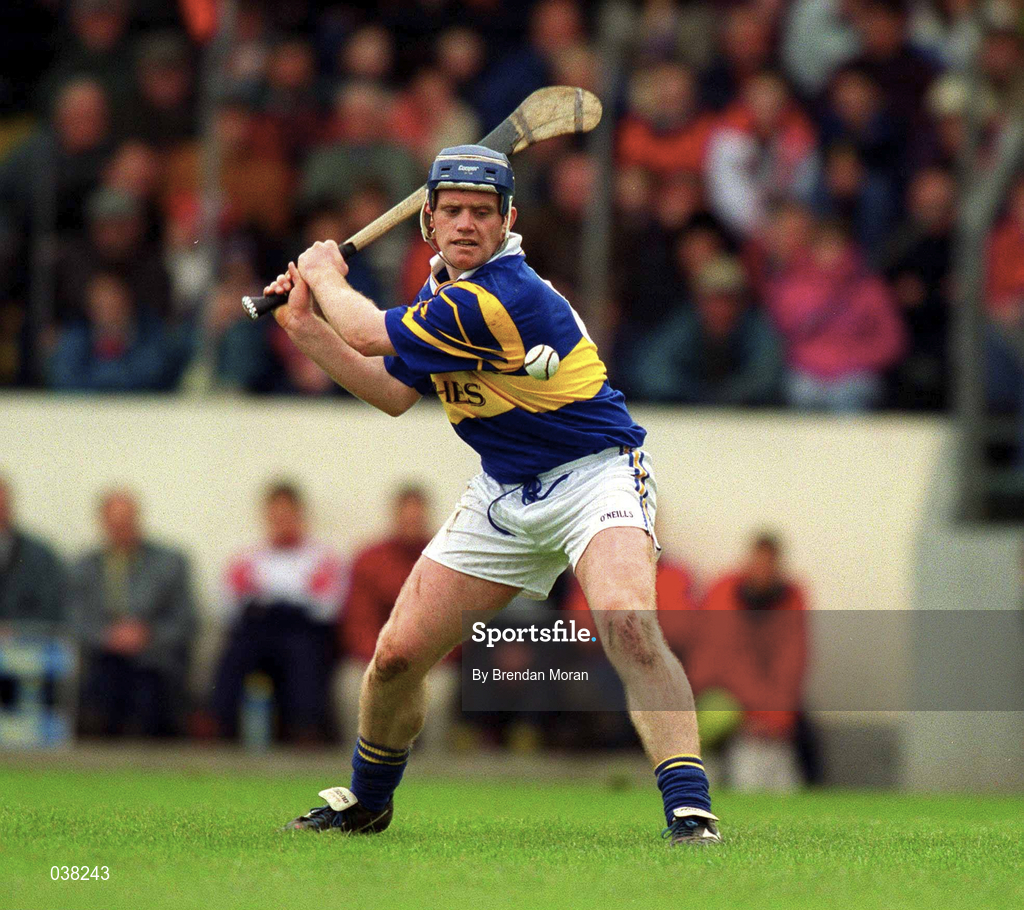 2 April 2000; Eugene O'Neill of Tipperary during the Church & General National Hurling League Division 1B match between Cork and Tipperary at Páirc U’ Chaoimh in Cork. Photo by Brendan Moran/Sportsfile