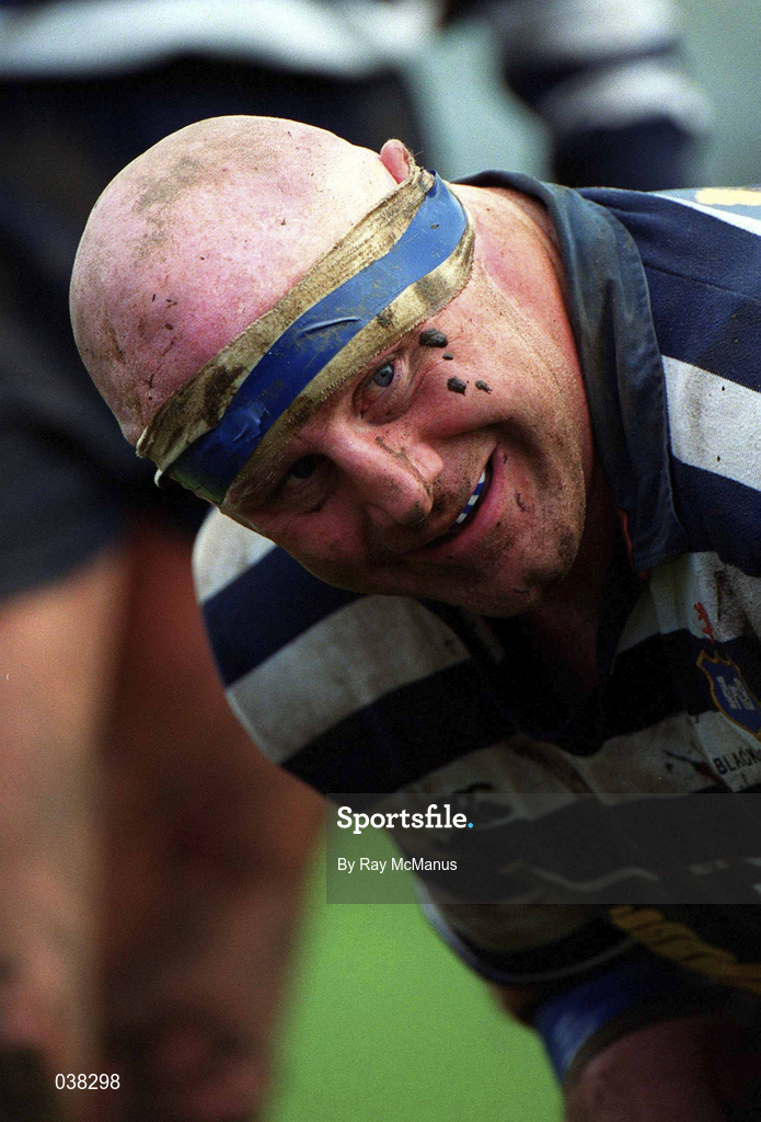 29 April 2000; Gary Halpin of Blackrock College during the AIB All-Ireland League Division 2 match between Blackrock College and Old Crescent at Stradbrook Road in Dublin. Photo by Ray McManus/Sportsfile