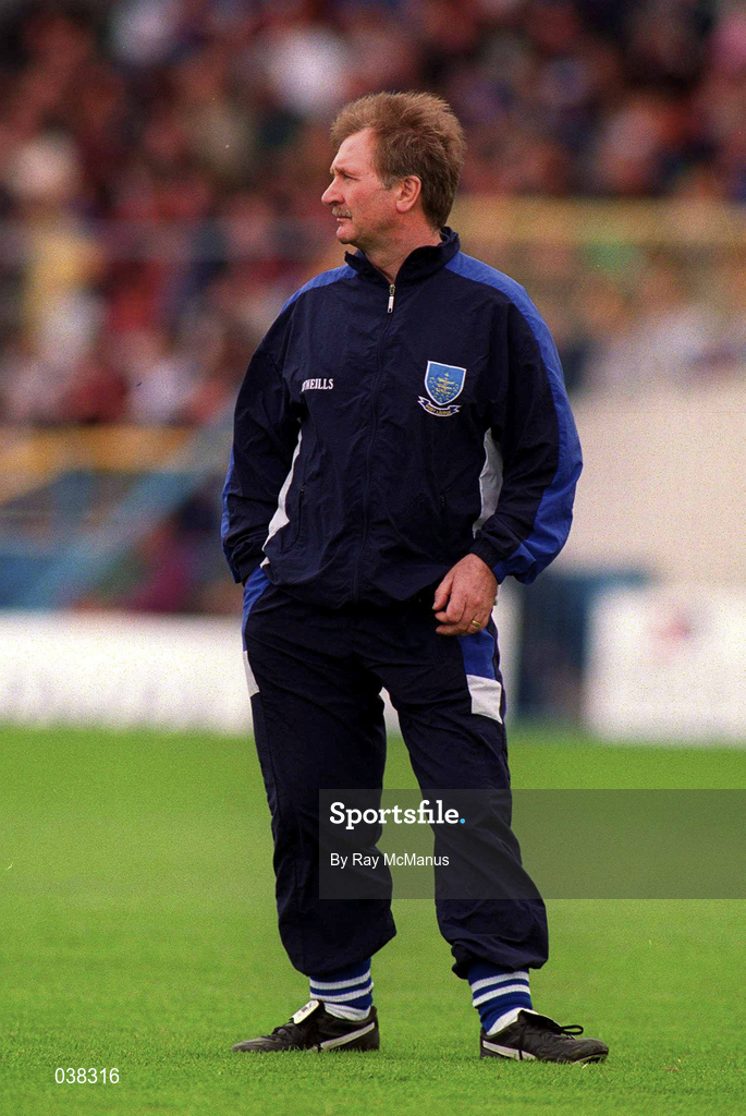 30 April 2000; Waterford manager Gerald McCarthy during the Church & General National Hurling League Division 1 Semi-Final match between Galway and Waterford at Semple Stadium in Thurles, Tipperary. Photo by Ray McManus/Sportsfile