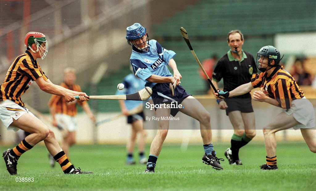 14 July 1996; Liam Ryan of Dublin during the Leinster GAA Minor Hurling Championship Final between Kilkenny and Dublin at Croke Park in Dublin. Photo by Ray McManus/Sportsfile