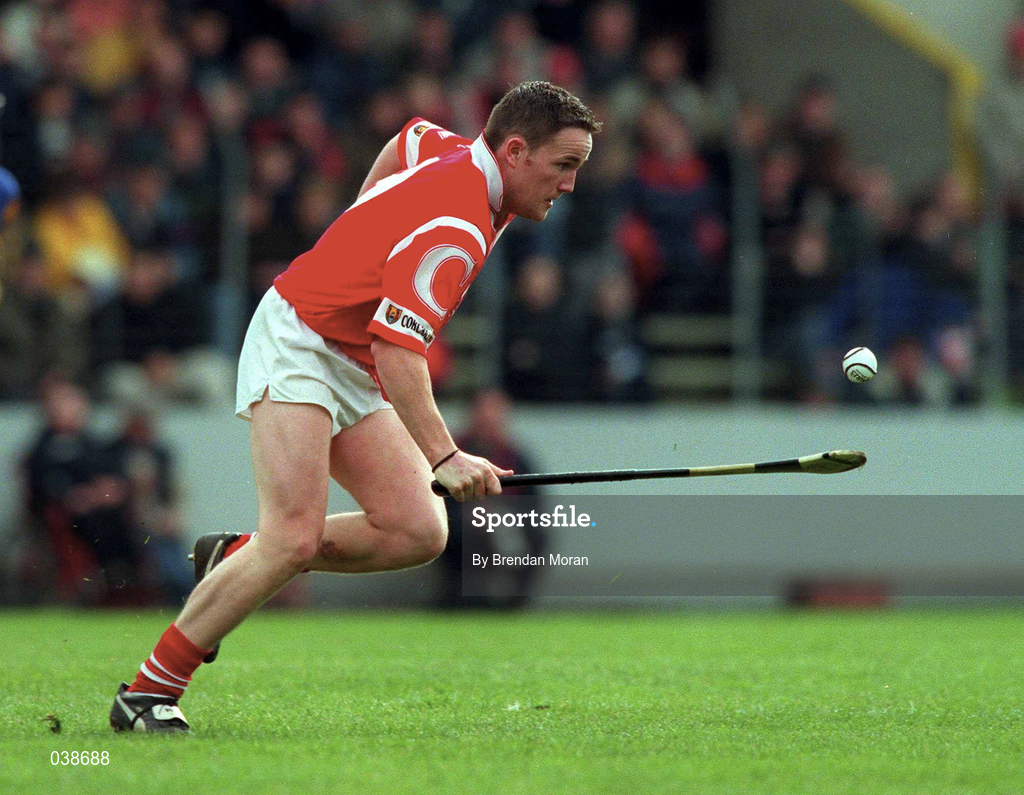 2 April 2000; Michael O'Connell of Cork during the Church & General National Hurling League Division 1B match between Cork and Tipperary at Páirc U’ Chaoimh in Cork. Photo by Brendan Moran/Sportsfile