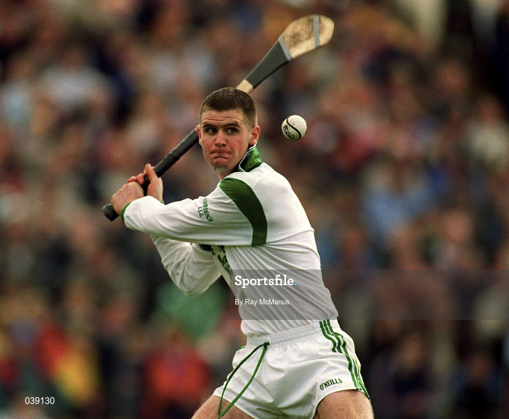 30 April 2000; Timmy Houlihan of Limerick during the Church & General National Hurling League Division 1 Semi-Final match between Tipperary and Limerick at Semple Stadium in Thurles, Tipperary. Photo by Ray McManus/Sportsfile
