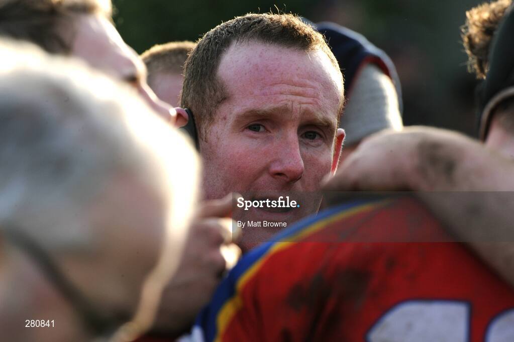 26 January 2008; UL Bohemians Head coach Ian Costello. AIB League Division 1, Clontarf v UL Bohemians, Castle Ave, Clontarf, Dublin. Picture credit; Matt Browne / SPORTSFILE