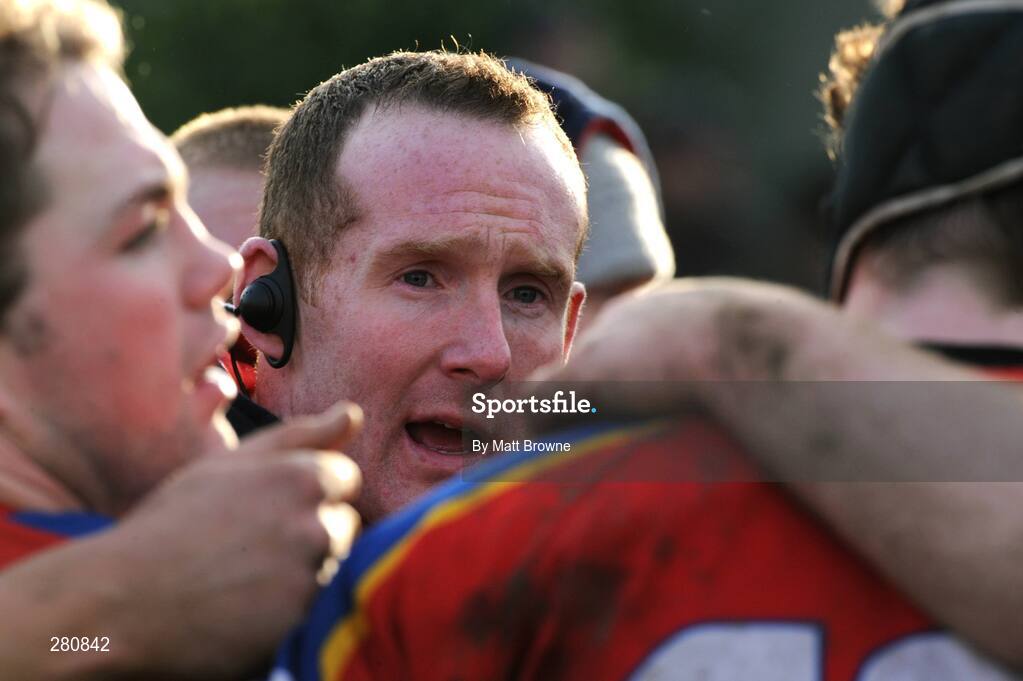 26 January 2008; UL Bohemians Head coach Ian Costello. AIB League Division 1, Clontarf v UL Bohemians, Castle Ave, Clontarf, Dublin. Picture credit; Matt Browne / SPORTSFILE