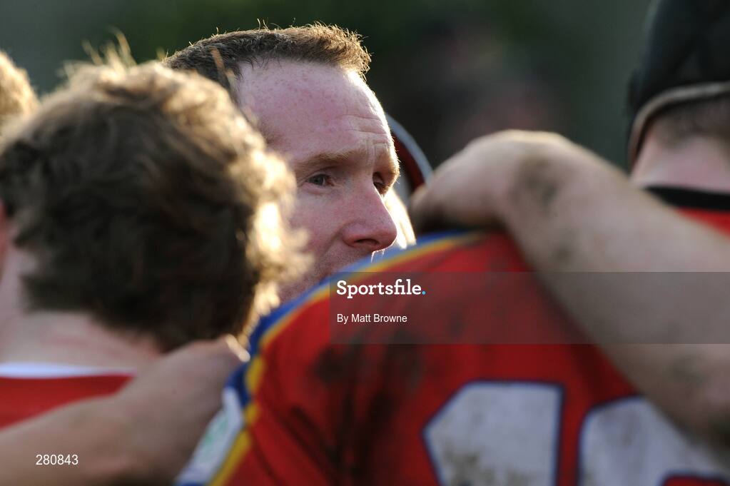26 January 2008; UL Bohemians Head coach Ian Costello. AIB League Division 1, Clontarf v UL Bohemians, Castle Ave, Clontarf, Dublin. Picture credit; Matt Browne / SPORTSFILE