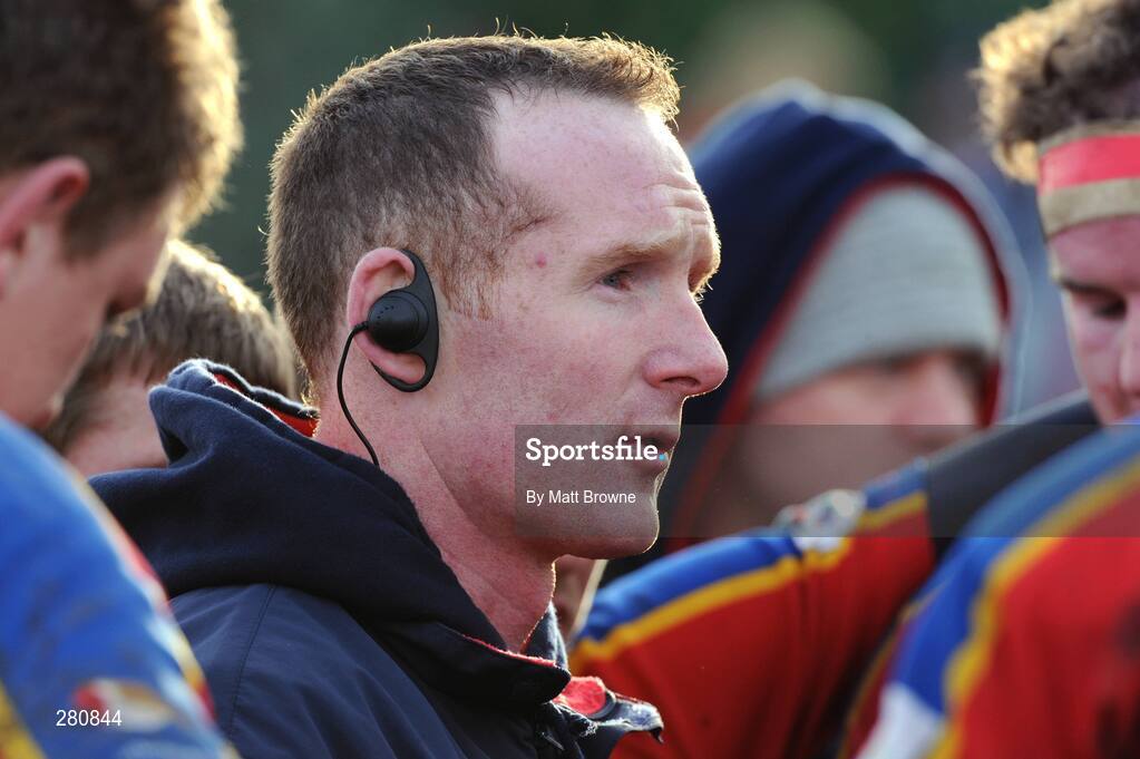 26 January 2008; UL Bohemians Head coach Ian Costello. AIB League Division 1, Clontarf v UL Bohemians, Castle Ave, Clontarf, Dublin. Picture credit; Matt Browne / SPORTSFILE