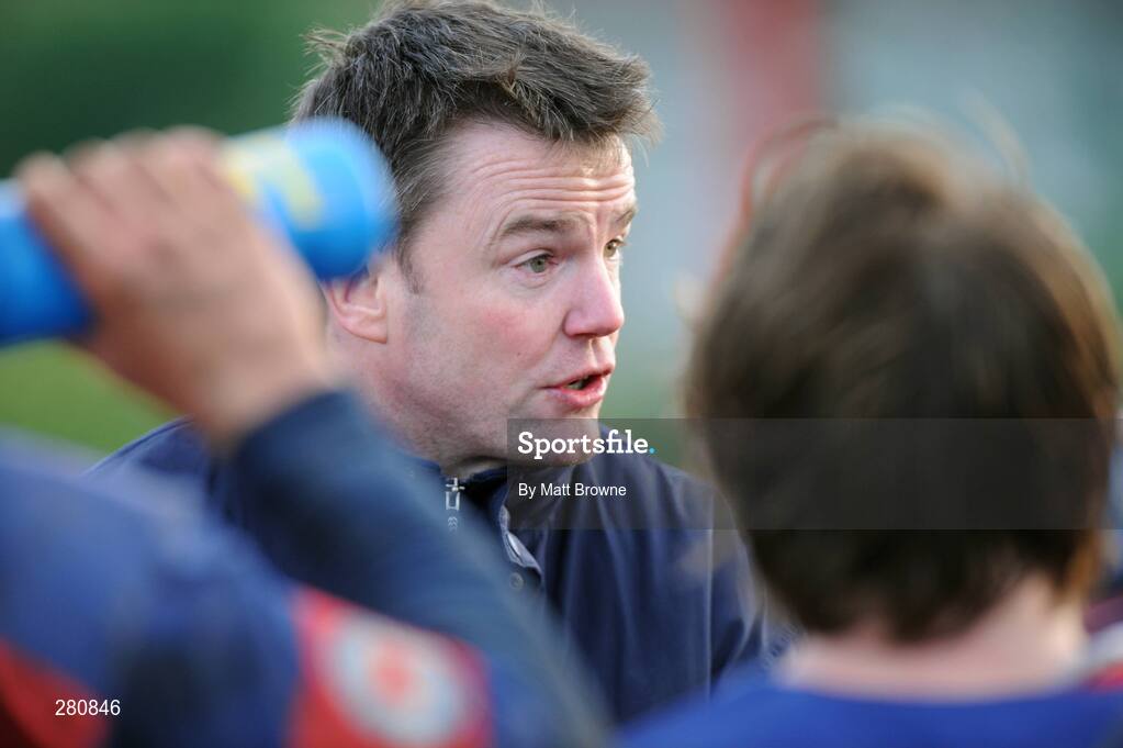 26 January 2008; Clontarf Head coach Andy Woods. AIB League Division 1, Clontarf v UL Bohemians, Castle Ave, Clontarf, Dublin. Picture credit; Matt Browne / SPORTSFILE