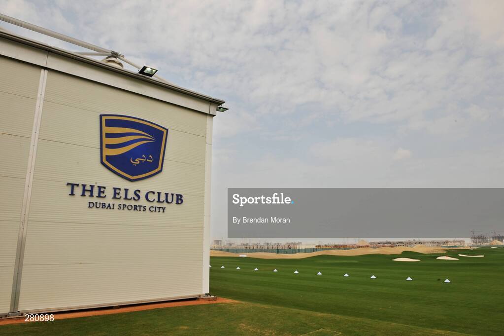 28 January 2008; A general view of the opening day of The Els Course in the new Dubai Sports City. Dubai, United Arab Emirates. Picture credit: Brendan Moran / SPORTSFILE