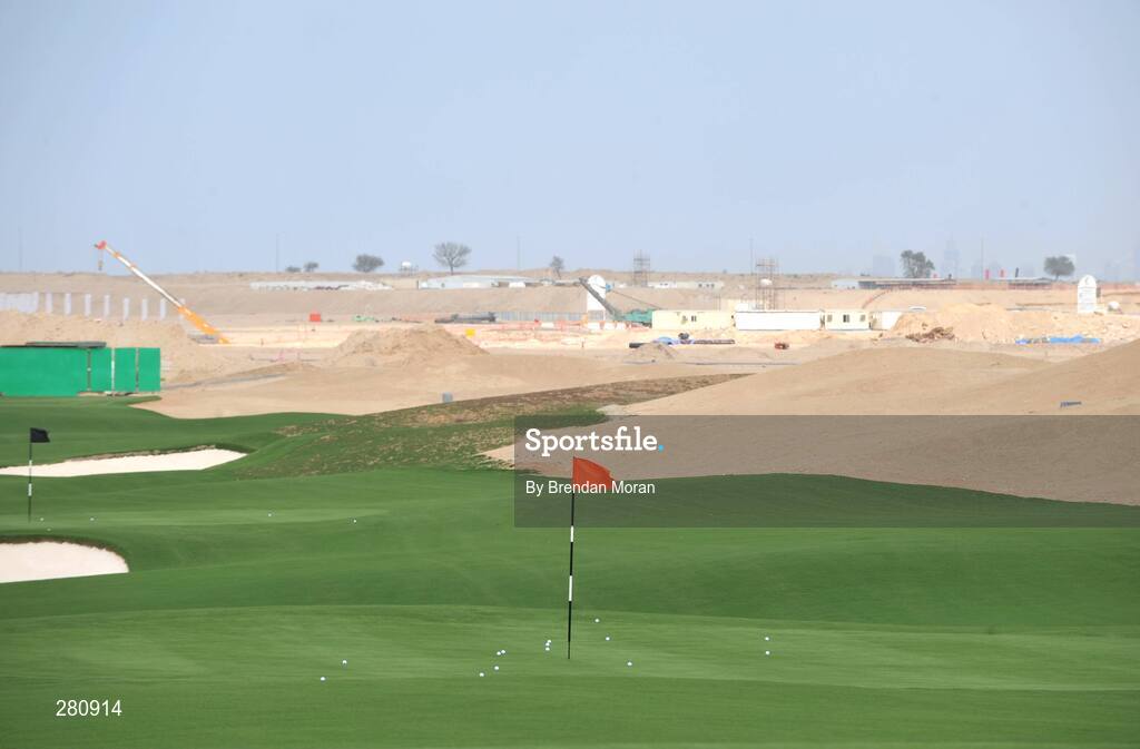 28 January 2008; A general view of The Els Course in the new Dubai Sports City. Dubai, United Arab Emirates. Picture credit: Brendan Moran / SPORTSFILE *** Local Caption ***