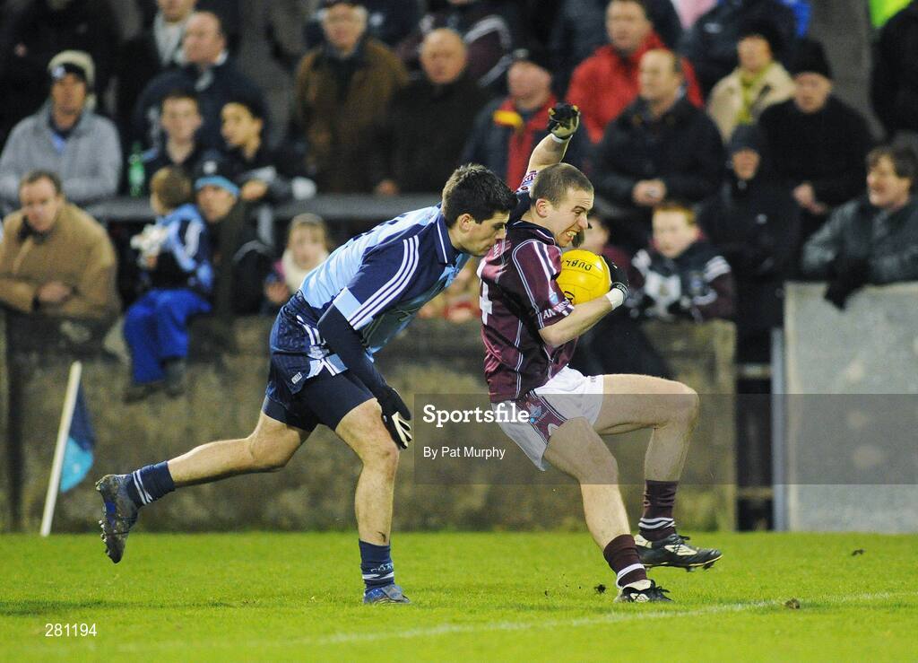 2 February 2008; John Keane, Westmeath, in action against John O'Brien, Dublin. Allianz National Football League, Division 2, Round 1, Dublin v Westmeath, Parnell Park, Dubllin. Picture credit: Pat Murphy / SPORTSFILE *** Local Caption ***
