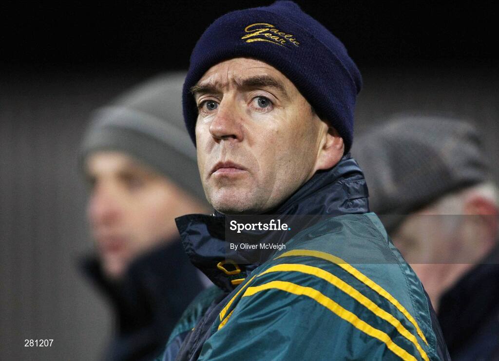 2 February 2008; Kerry manager Pat O'Se on the sideline. Allianz National Football League, Division 1, Round 1, Donegal v Kerry, Fr. Tierney Park, Ballyshannon, Co. Donegal. Picture credit: Oliver McVeigh / SPORTSFILE