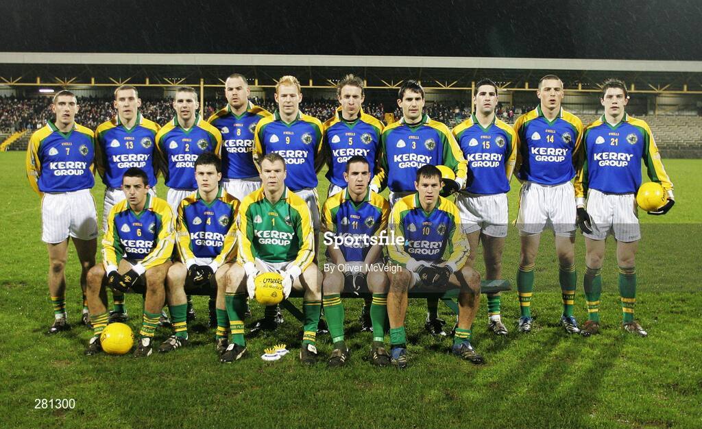 2 February 2008; The Kerry team. Allianz National Football League, Division 1, Round 1, Donegal v Kerry, Fr. Tierney Park, Ballyshannon, Co. Donegal. Picture credit: Oliver McVeigh / SPORTSFILE
