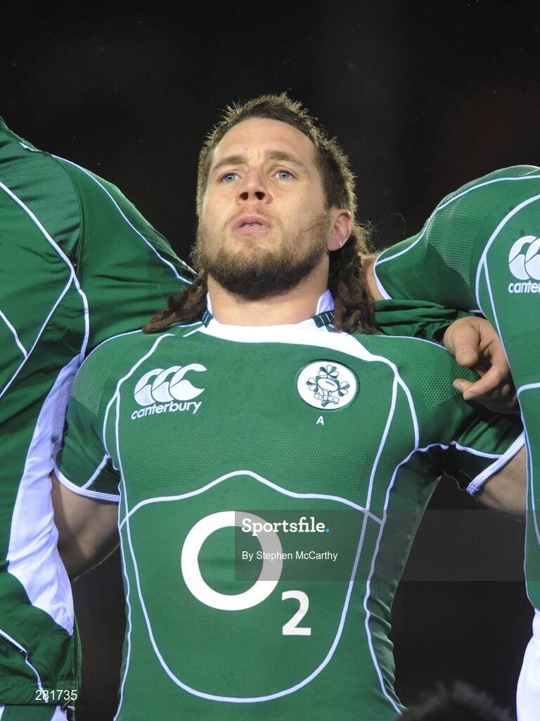 1 February 2008; Isaac Boss, Ireland A, before the game. England Saxons v Ireland A, Welford Road, Leicester, England. Picture credit; Stephen McCarthy / SPORTSFILE
