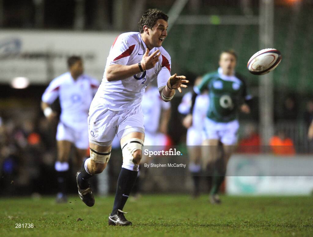 1 February 2008; Phil Dowson, England Saxons. England Saxons v Ireland A, Welford Road, Leicester, England. Picture credit; Stephen McCarthy / SPORTSFILE