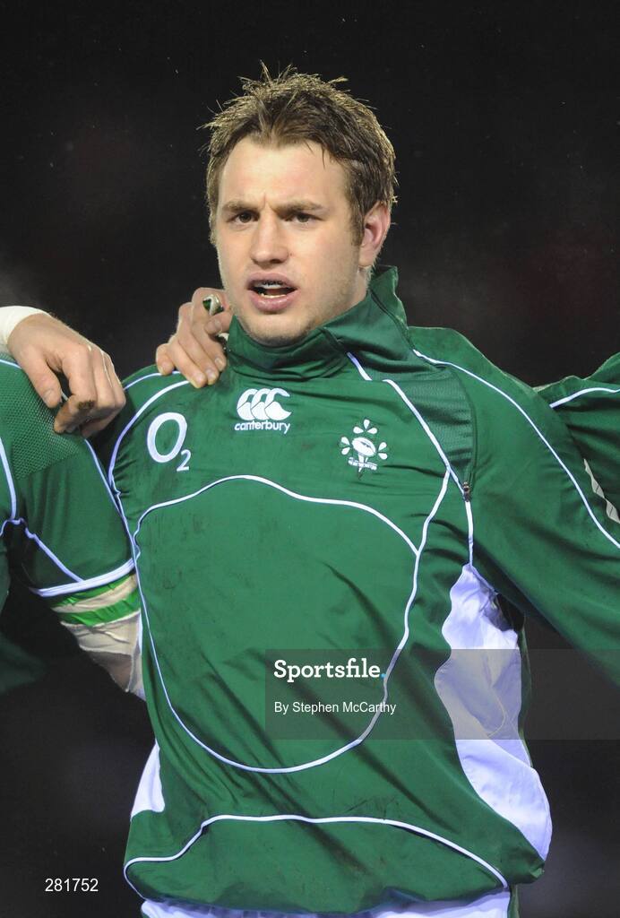 1 February 2008; David Pollock, Ireland A, before the game. England Saxons v Ireland A, Welford Road, Leicester, England. Picture credit; Stephen McCarthy / SPORTSFILE