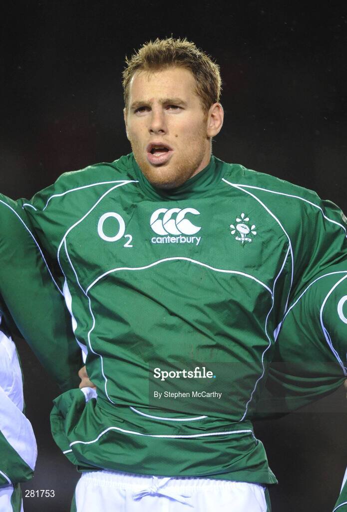 1 February 2008; Gavin Duffy, Ireland A, before the game. England Saxons v Ireland A, Welford Road, Leicester, England. Picture credit; Stephen McCarthy / SPORTSFILE