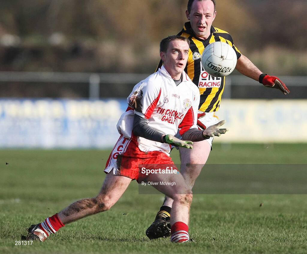 27 January 2008; Francis Cleary, Tir Chonaill Gaels. AIB All-Ireland Club Football Championship Quarter-Final, Tir Chonaill Gaels v Crossmaglen Rangers, Emerald Gaelic Grounds, Ruislip, London, England. Picture credit: Oliver McVeigh / SPORTSFILE