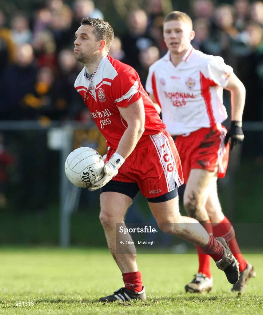 27 January 2008; Brian McBrearty, Tir Chonaill Gaels. AIB All-Ireland Club Football Championship Quarter-Final, Tir Chonaill Gaels v Crossmaglen Rangers, Emerald Gaelic Grounds, Ruislip, London, England. Picture credit: Oliver McVeigh / SPORTSFILE