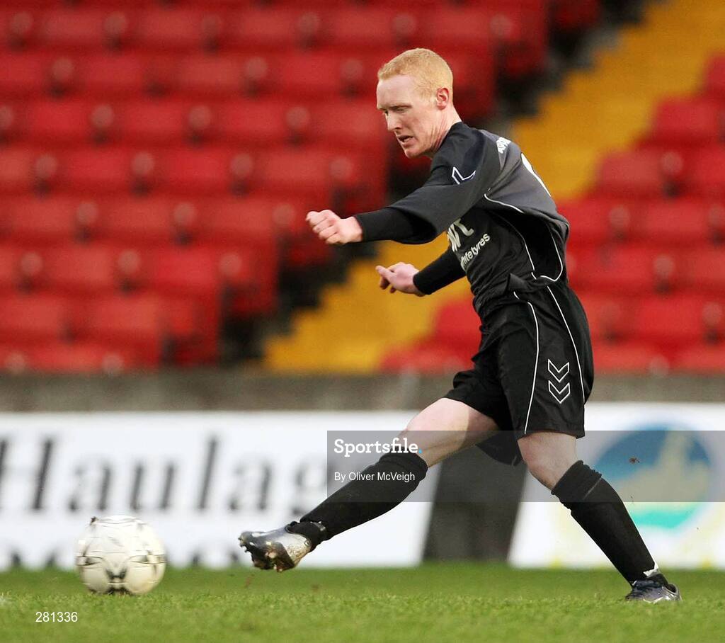 26 January 2008; Cian Mackey, Armagh City. Carnegie Premier League, Linfield v Armagh City, Windsor Park, Belfast, Co Antrim. Picture credit; Oliver McVeigh / SPORTSFILE