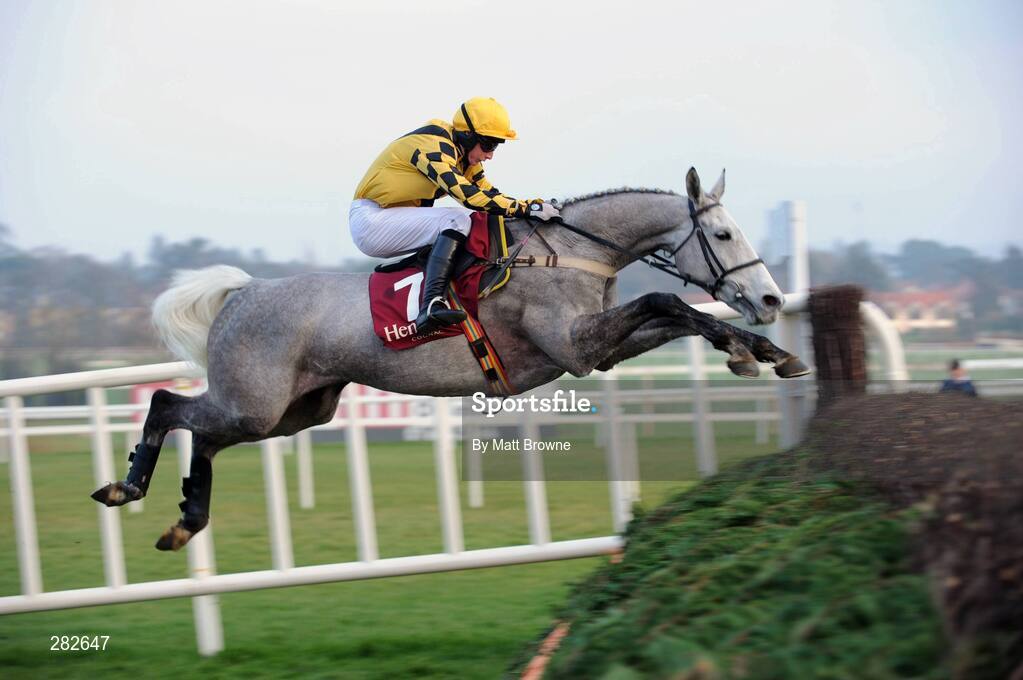 10 February 2008; The Listener, with Daryl Jacob up, on their way to winning the Hennessy Cognac Gold Cup. Leopardstown Racecourse, Dublin. Picture credit; Matt Browne / SPORTSFILE