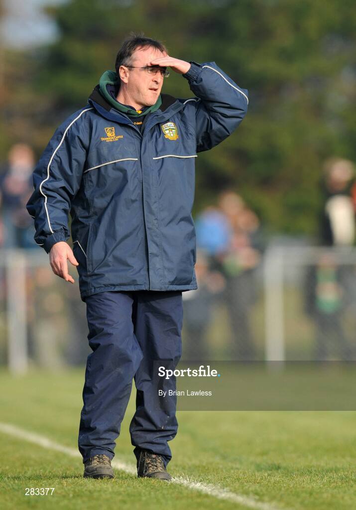 17 February 2008; Meath manager Colm Coyle. Allianz National Football League, Division 2, Round 2, Roscommon v Meath, St. Brigid's, Kiltoom, Co. Roscommon. Picture credit; Brian Lawless / SPORTSFILE