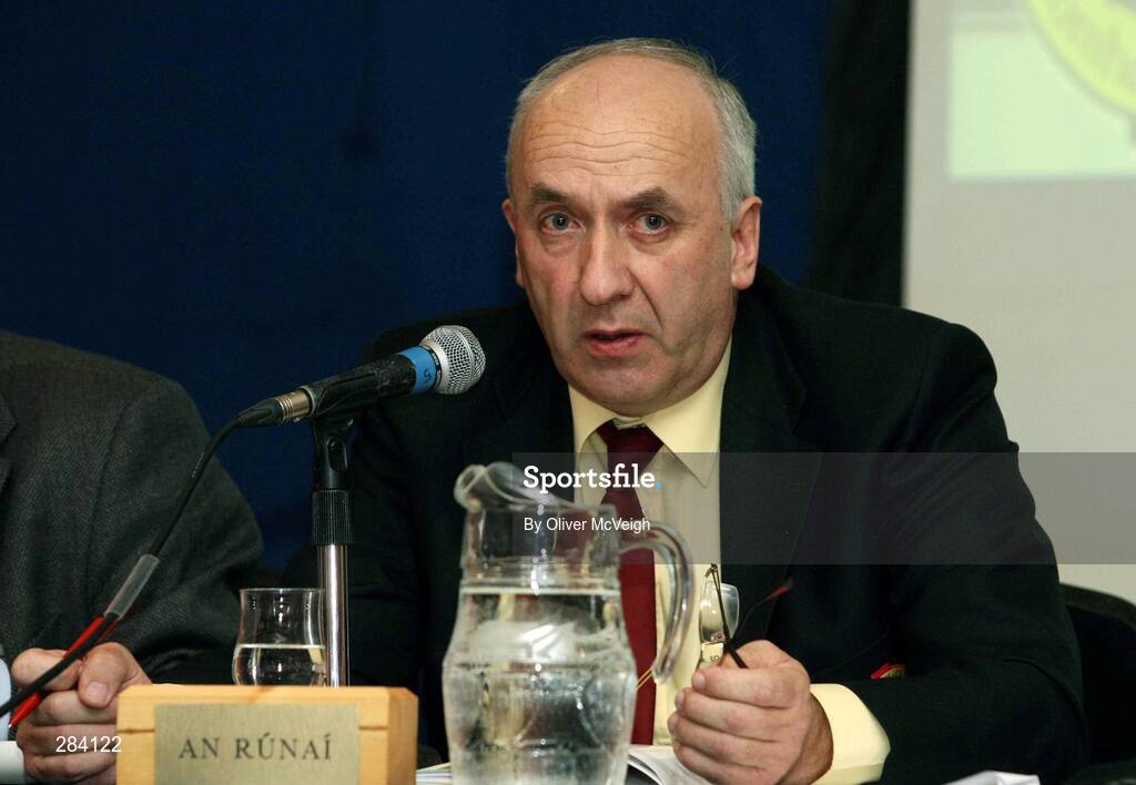 23 February 2008; Secretary Danny Murphy speaking during the Ulster Council Convention. Ulster Council Convention, Canal Court Hotel, Newry, Co. Down. Picture credit; Oliver McVeigh / SPORTSFILE